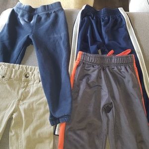Lot of boys size 5 pants.
